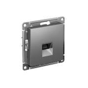 Розетка компьютерная AtlasDesign RJ45 кат.5E механизм сталь SE ATN000983