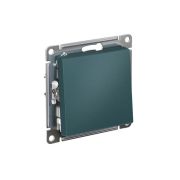 Выключатель 1-кл. СП AtlasDesign 10А IP20 (сх. 1) 10AX механизм изумруд SE ATN000811