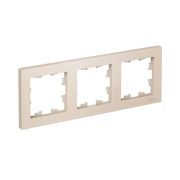 Рамка 3-м AtlasDesign универс. беж. SE ATN000203