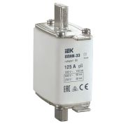 Вставка плавкая ППНИ-33 125А габарит 00 IEK DPP10-125