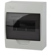 Бокс навесной ЩРН-П-8 8мод. IP41 пластик SIMPLE NO-box_simple-plastic_8_surface BOXS08 Эра Б0041523