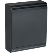 Корпус модульный навесной ЩРН-П-24 PRIME IP41 пластик. черн. IEK MKP13-N-01-24-41-K02