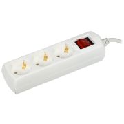 Удлинитель 3х3м с заземл. 10А IP20 У03В 2P+PE 250В 3х1 GENERICA WYP10-10-03-03-ZK-G
