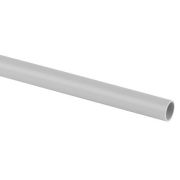 Труба гладкая ПВХ жесткая d25мм сер. (дл.3м) TRUB-25-PVC Эра Б0020106