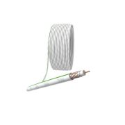 Кабель коаксиальный SAT 703 B Cu/оплетка Cu 75% PVC 75Ом бел. (м) S-B-75-PVC100 Эра Б0044612