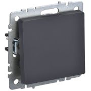 Выключатель 1-кл. СП BRITE ВС10-1-0-БрГ 10А механизм графит IEK BR-V10-0-10-K53