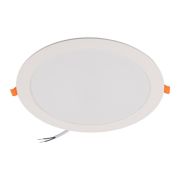 Светильник светодиодный PLED DL7 WH Downlight 24Вт 4000К IP54 220х26мм ДВО встраив. JazzWay 5042568