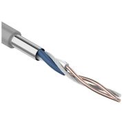 Кабель витая пара U/UTP кат.5E 1х2х24AWG solid CU PVC сер. (м) Rexant 01-0002