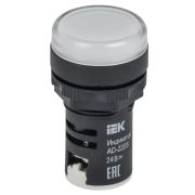 Лампа светосигнальная AD22DS d22мм 24В AC/DC бел. KARAT IEK BLS10-ADDS-024-K01