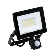 Прожектор светодиодный 50Вт 6500К IP65 4000лм с датчиком Super-Slim КОСМОС K_PR5_LED_50S