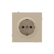 Розетка силовая KANT 2P+E без шторки ванильн. марципан DKC 7015033