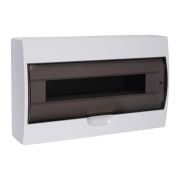Бокс модульный накладной PDB/W 1018 WH (ЩРН-П-18) IP41 пластик. JazzWay 5071681