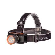 Фонарь налобный аккум. 10Вт Laser LED/ 1200мА.ч ABS пластик + алюм. КОСМОС KOC534Lit