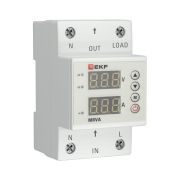 Реле напряжения и тока с дисплеем MRVA 25А PROxima EKF MRVA-25A