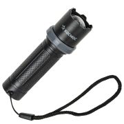 Фонарь аккумуляторный ручной LED 1Вт линза зум аккум. Li-ion 14500 0.45А.ч USB-шнур ABS-пластик КОСМОС KOS117Lit