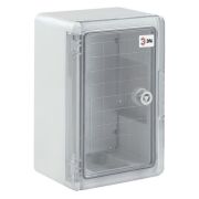 Корпус ЩМП-П 300х200х130 IK10 IP65 УХЛ1 box302013_t прозр. дверь пластик. Эра Б0052352