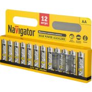 Элемент питания алкалиновый AA/LR6 94 782 NBT-NE-LR6-BP12 (блист.12шт) Navigator 94782